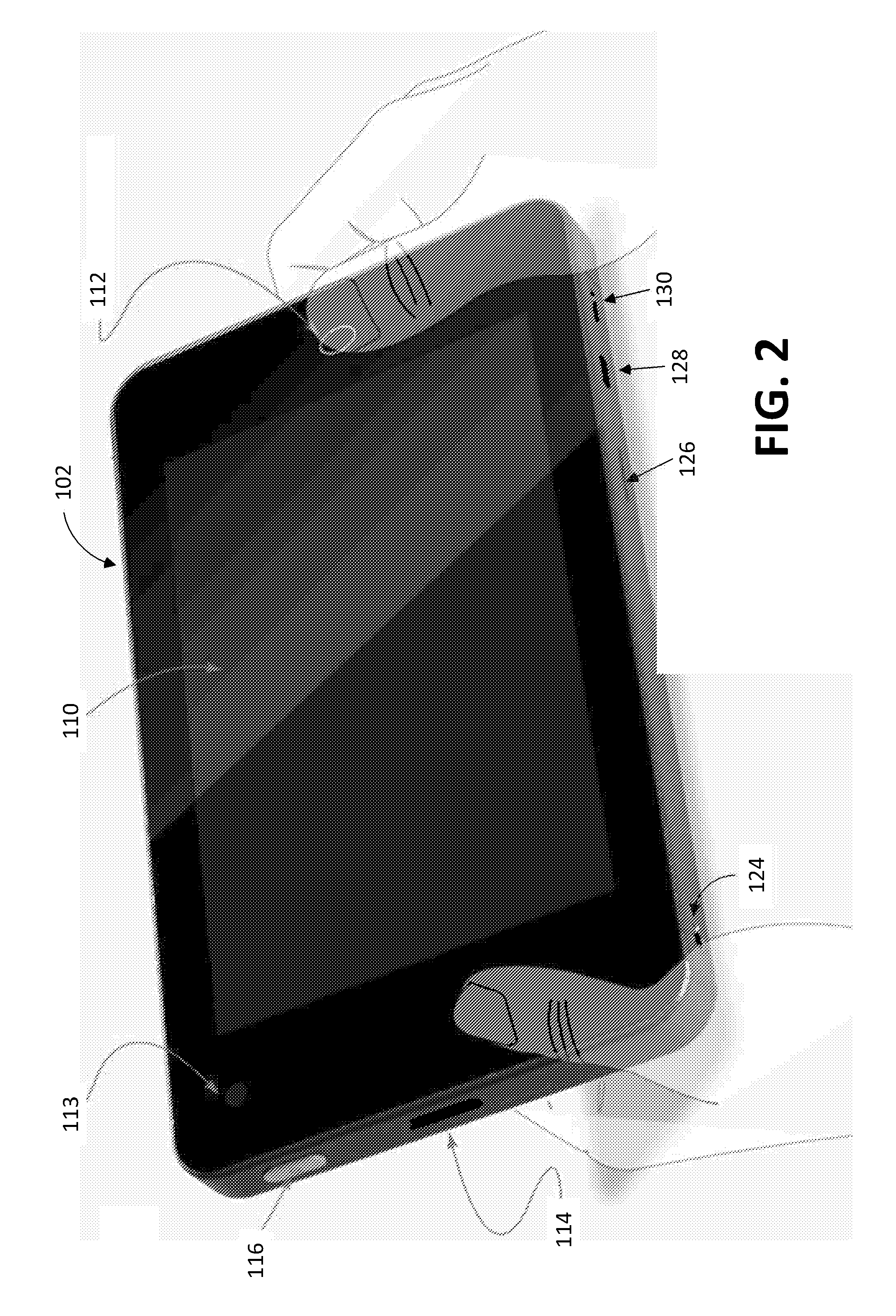 Handheld processing device including medical applications for minimally and non invasive glucose measurements