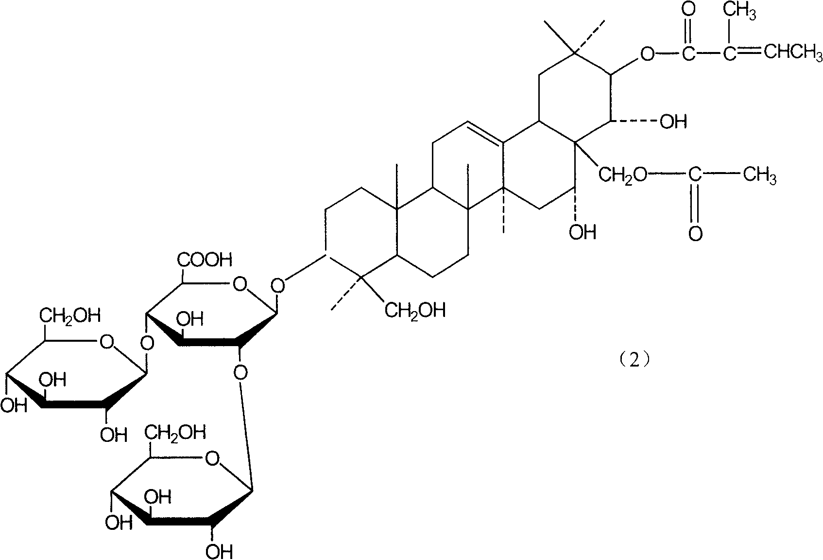 Notoginsenoside pharmaceutical composition and method for preparing the same and use thereof