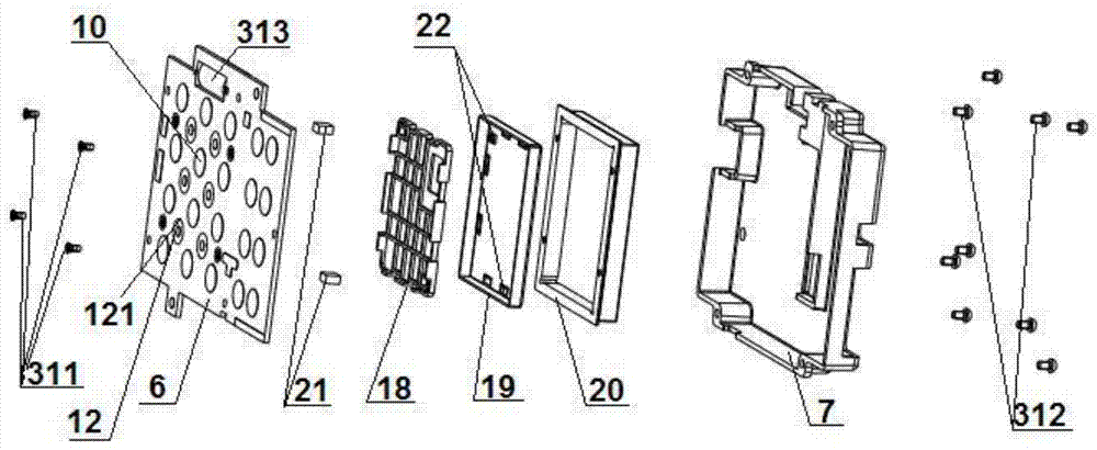 ATM user keyboard with good safety