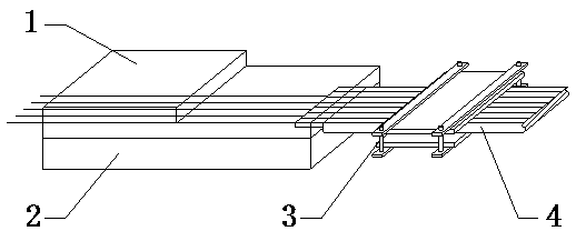 High-density optical fiber array structure