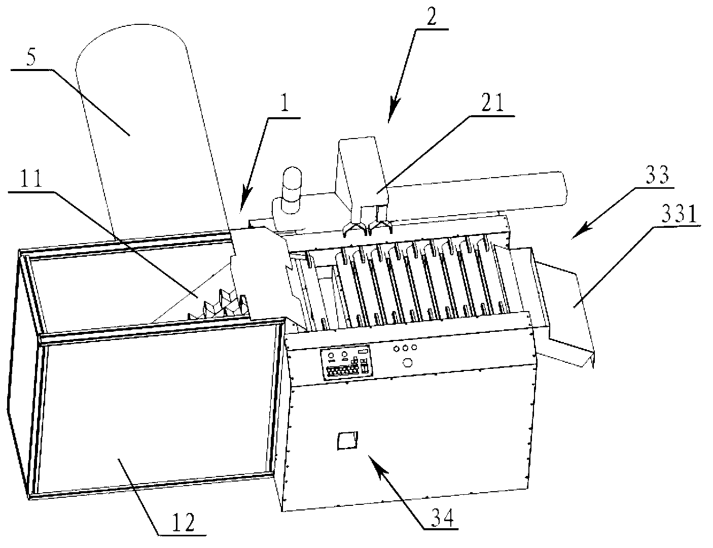 System for automatically cleaning tail yarns of roving bobbins