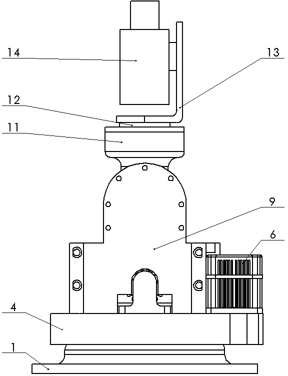 Intelligent multifunctional three-freedom-degree cloud deck