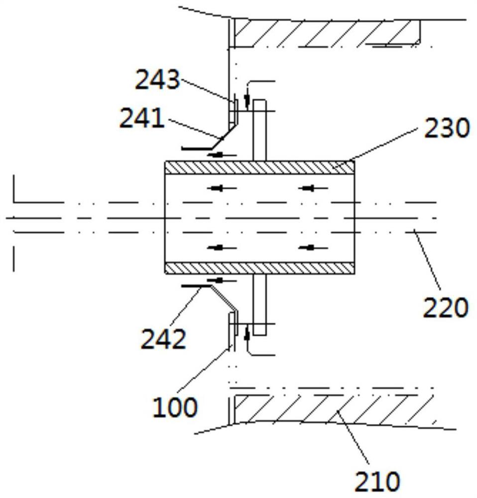 Electric dust remover and cathode rapping insulation device thereof