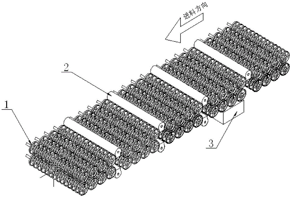 Black hole horizontal production line technological process and black hole groove structure