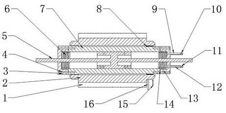 Air film forming device and reciprocating motor