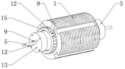 Air film forming device and reciprocating motor