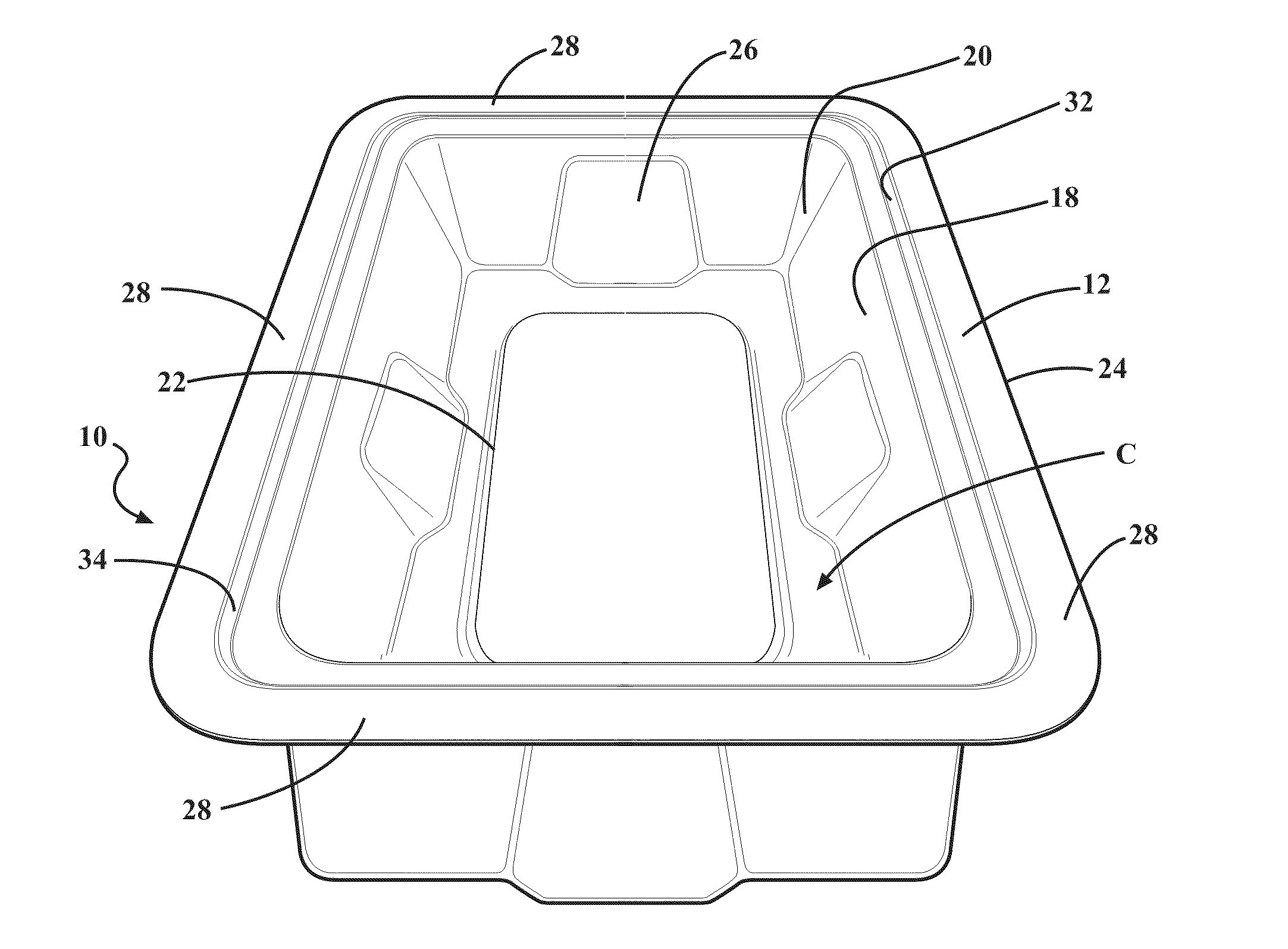 Composite for packaging a medical device and method of forming the same