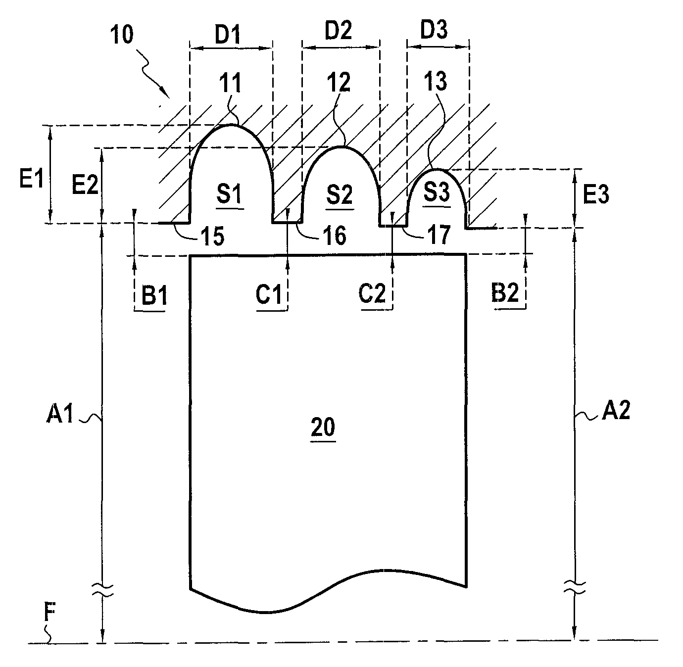 Casing for a moving-blade wheel of turbomachine