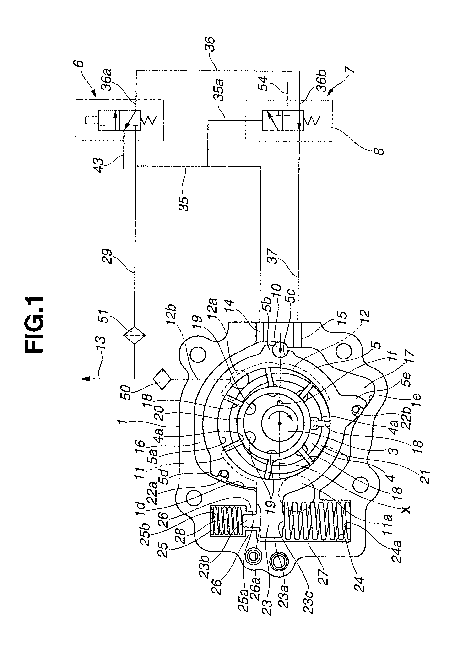 Variable displacement pump