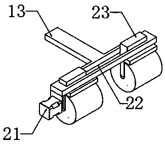 Agricultural mechanical seedling separation device for sugarcane cultivation