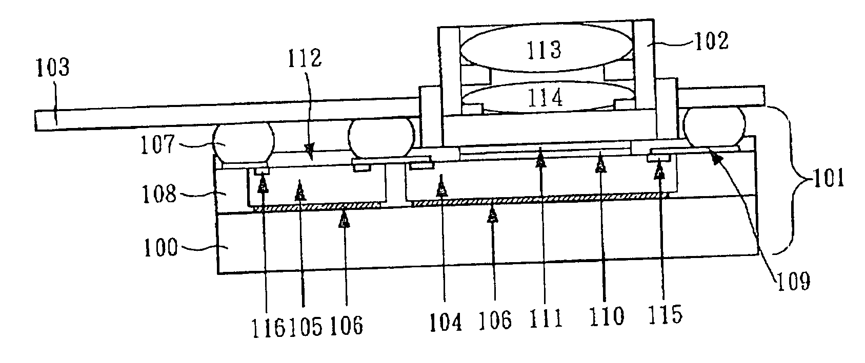 Structure of image sensor module and a method for manufacturing of wafer level package