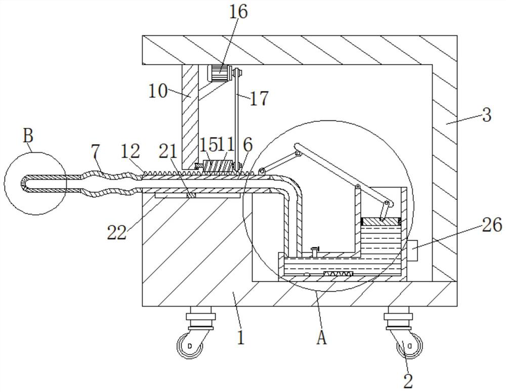 Urinary tract anesthesia flushing device for urology