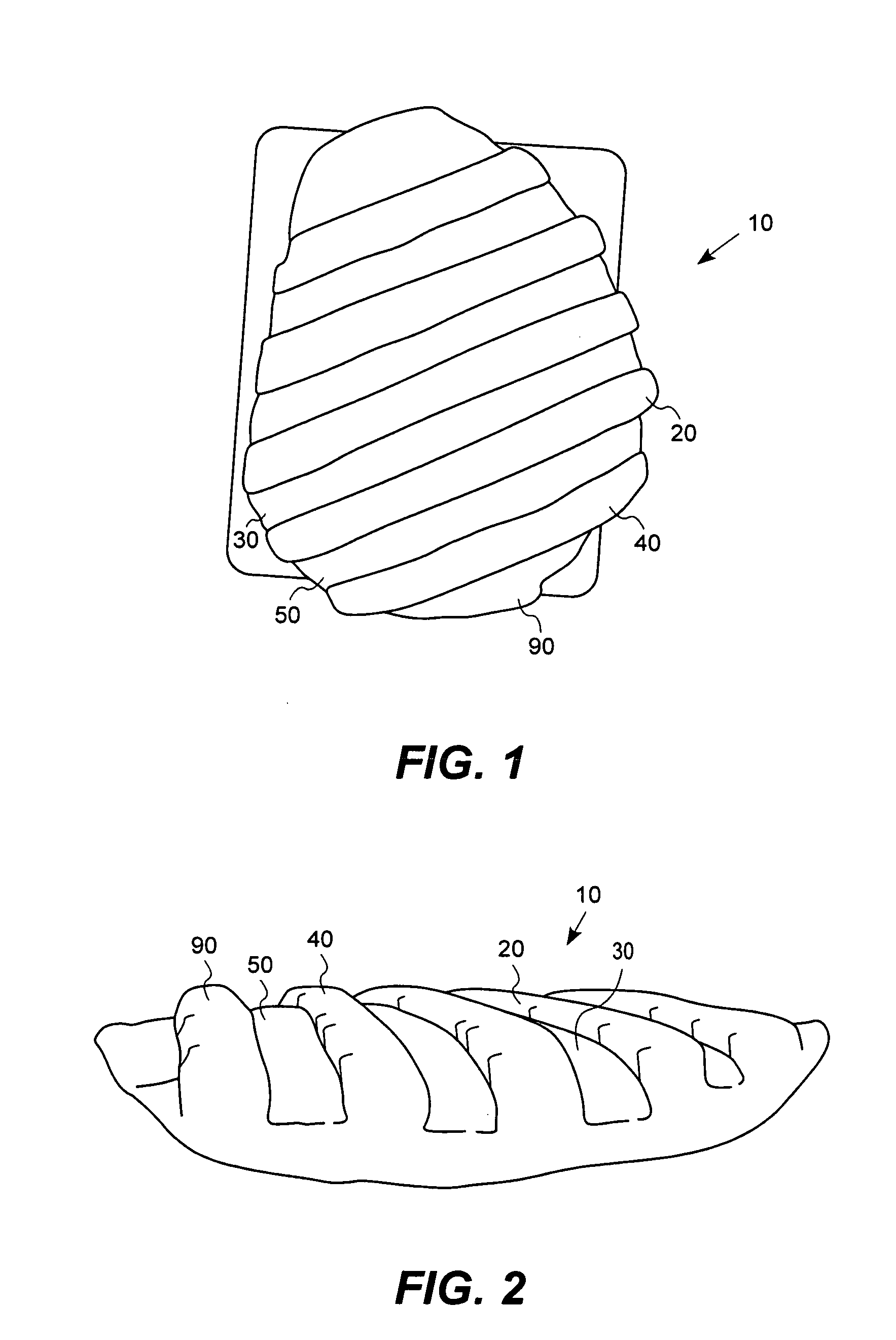 Hot press for creating an ornamental design in already cooked food products