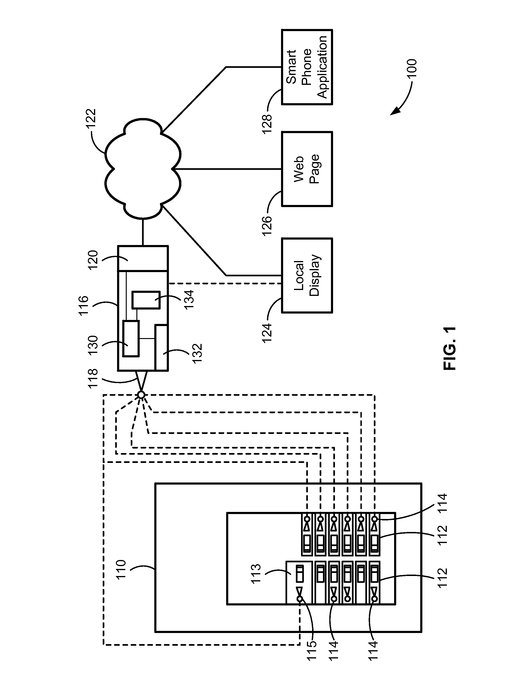 Wireless branch circuit energy monitoring system