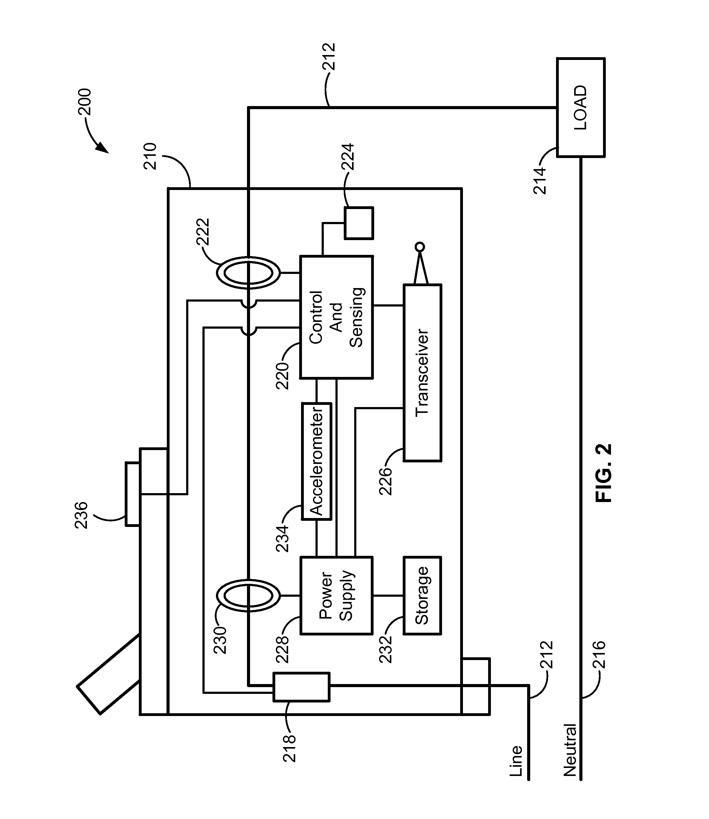 Wireless branch circuit energy monitoring system