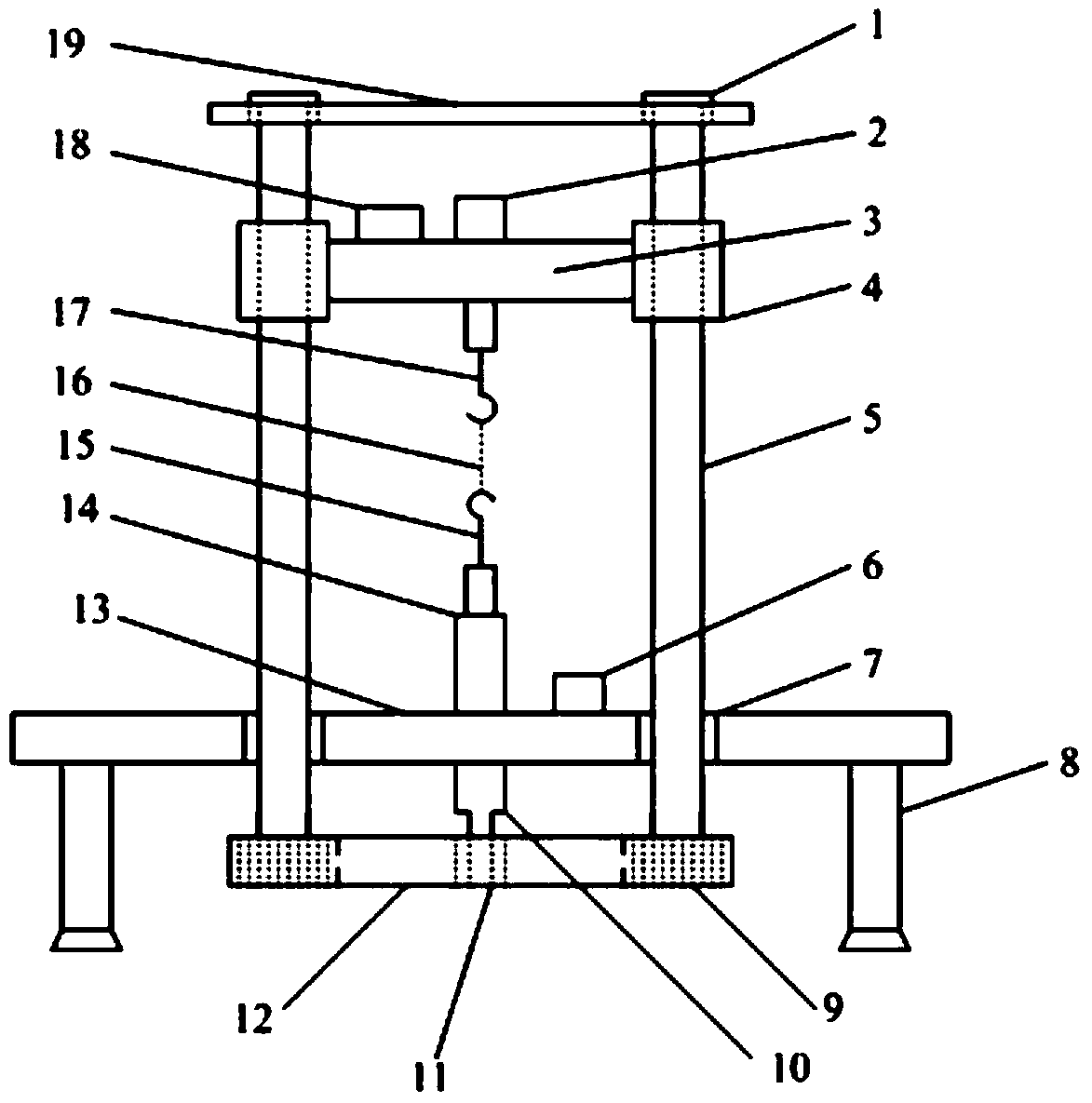 Small electronic tension tester