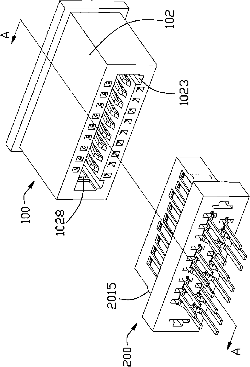 Electric connector assembly and its socket electric connector and plug electric connector