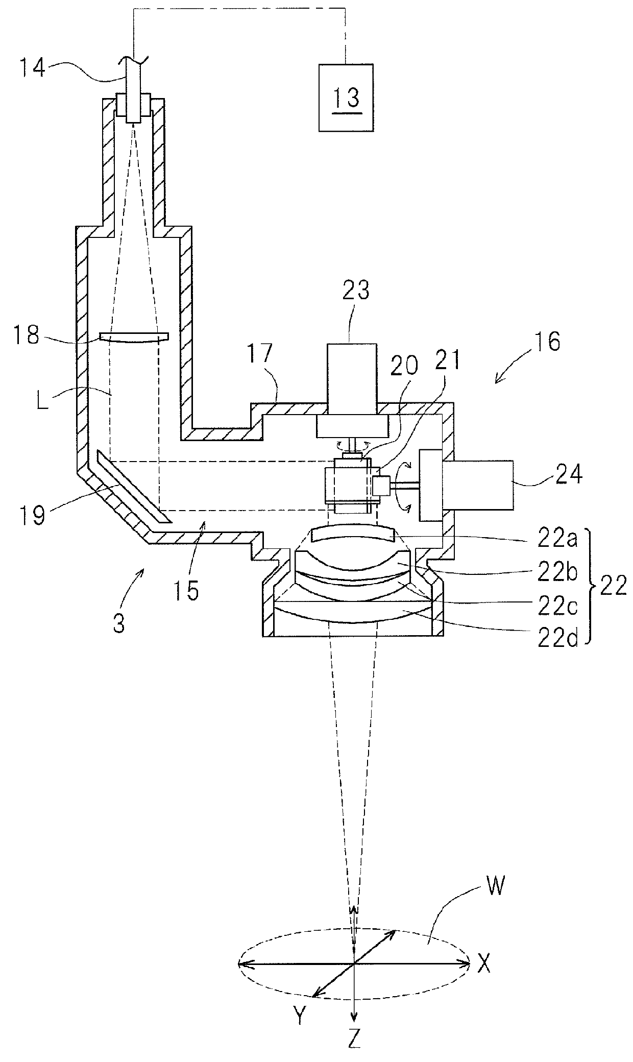 Laser processing machine