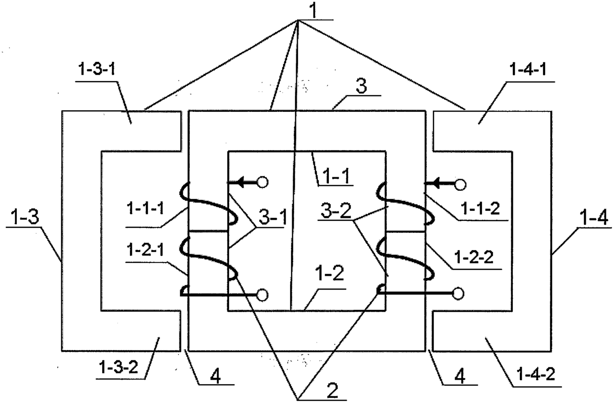 A Mesh-shaped Magnetic Integrated Coupled Inductor