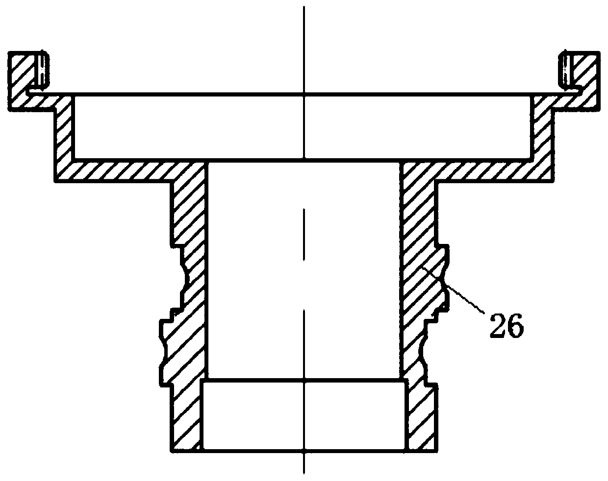 Single-crank composite small-tooth-difference speed reducer