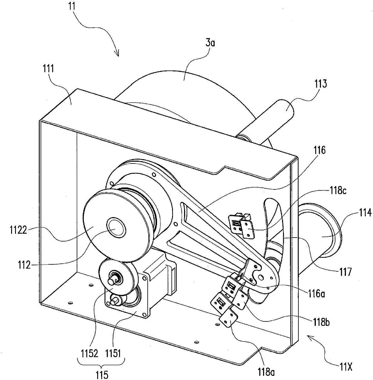 Drug packaging device