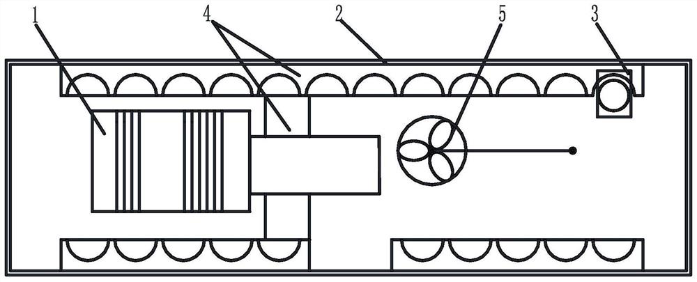 Movable skid-mounted gas cylinder group filling device and method