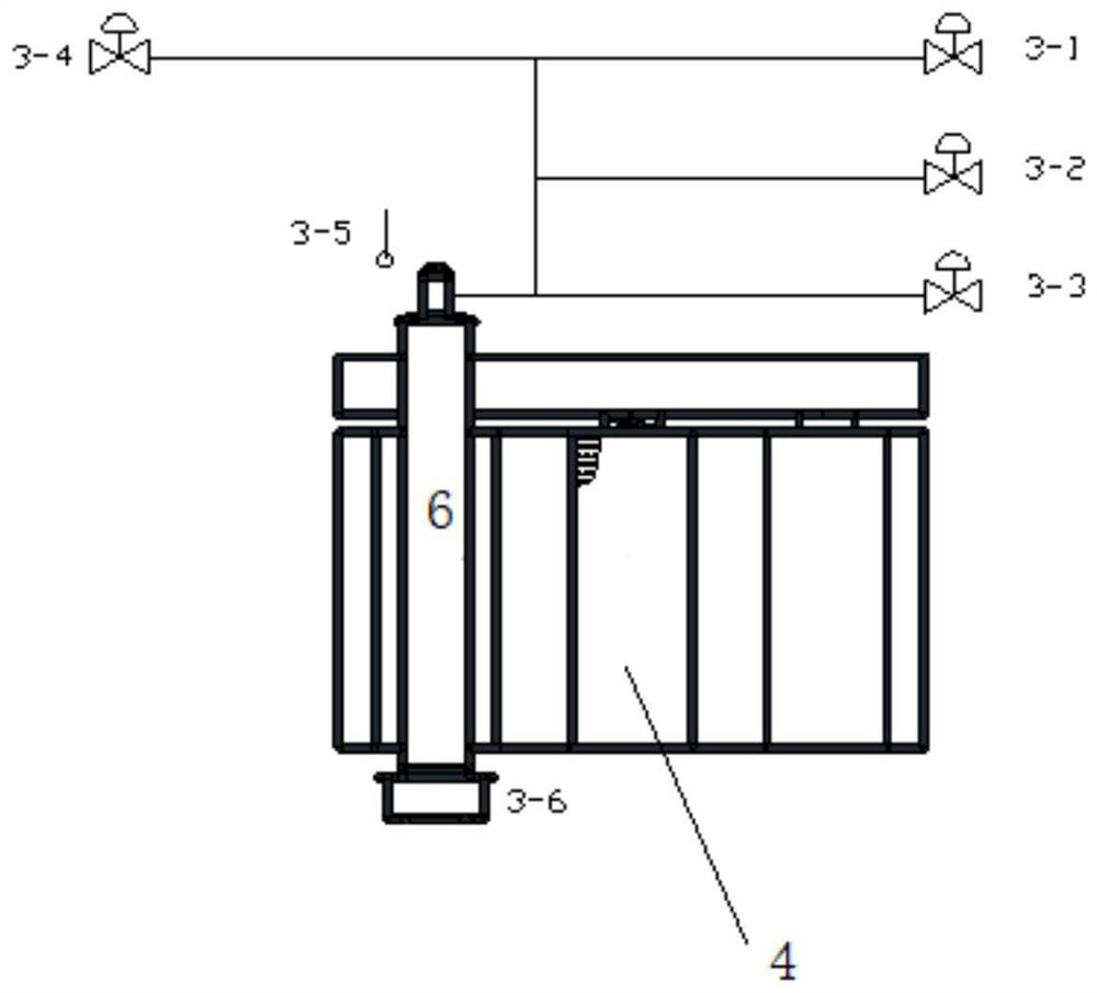 Movable skid-mounted gas cylinder group filling device and method