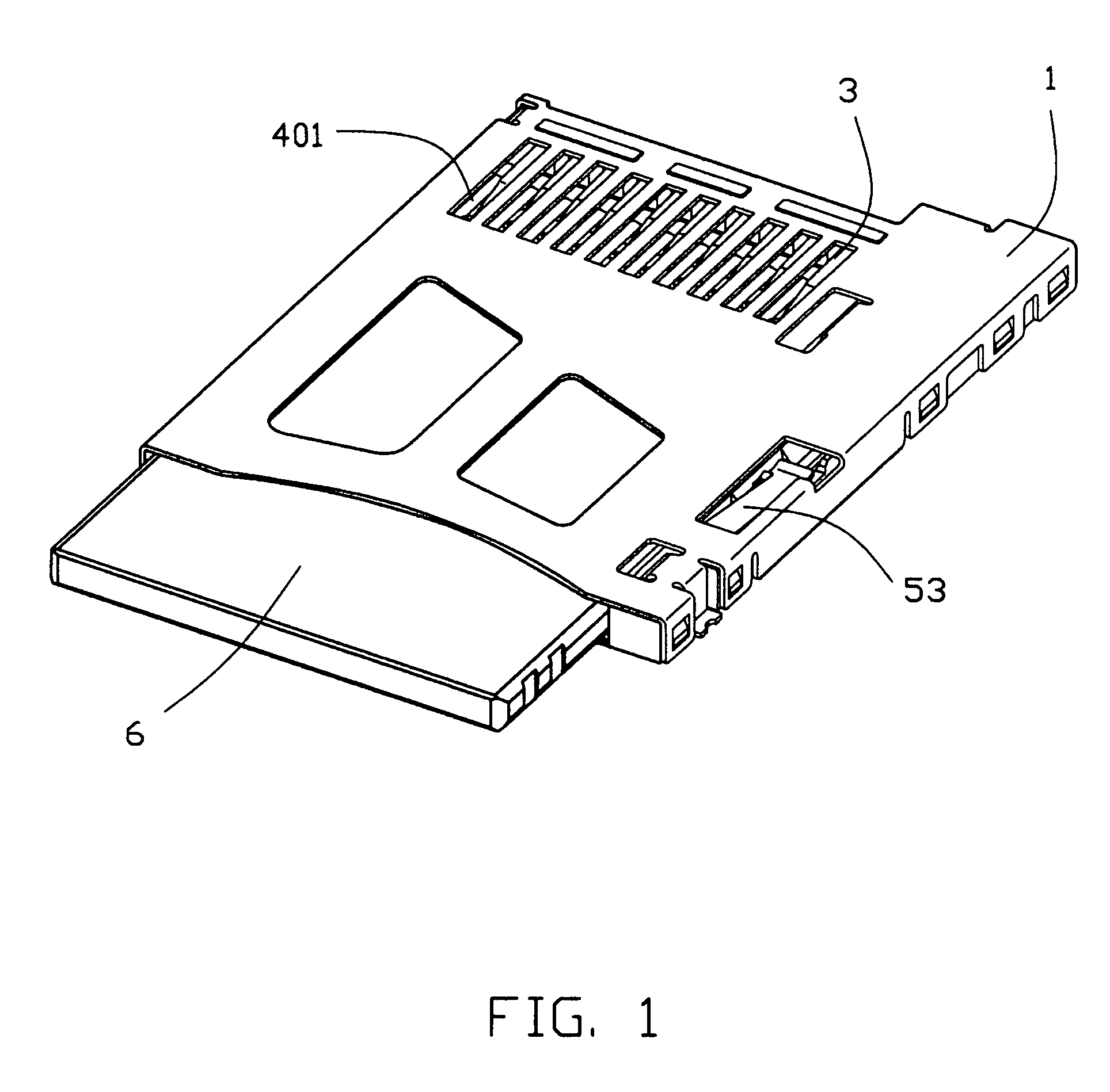 Card connector with anti-mismating device