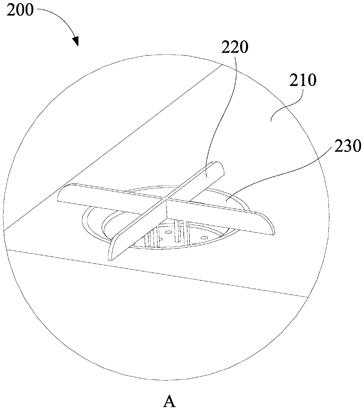 Drainage assembly and cooking device