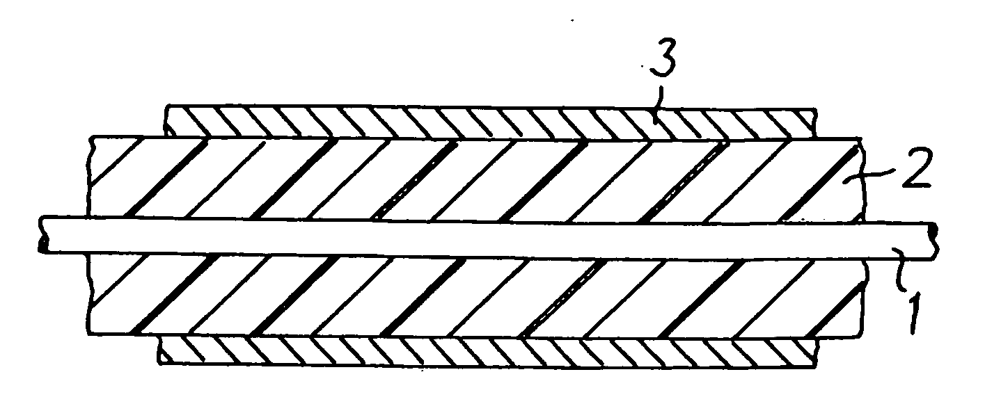 Temperature-resistant electrical line