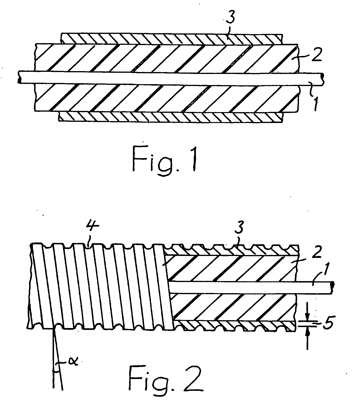 Temperature-resistant electrical line