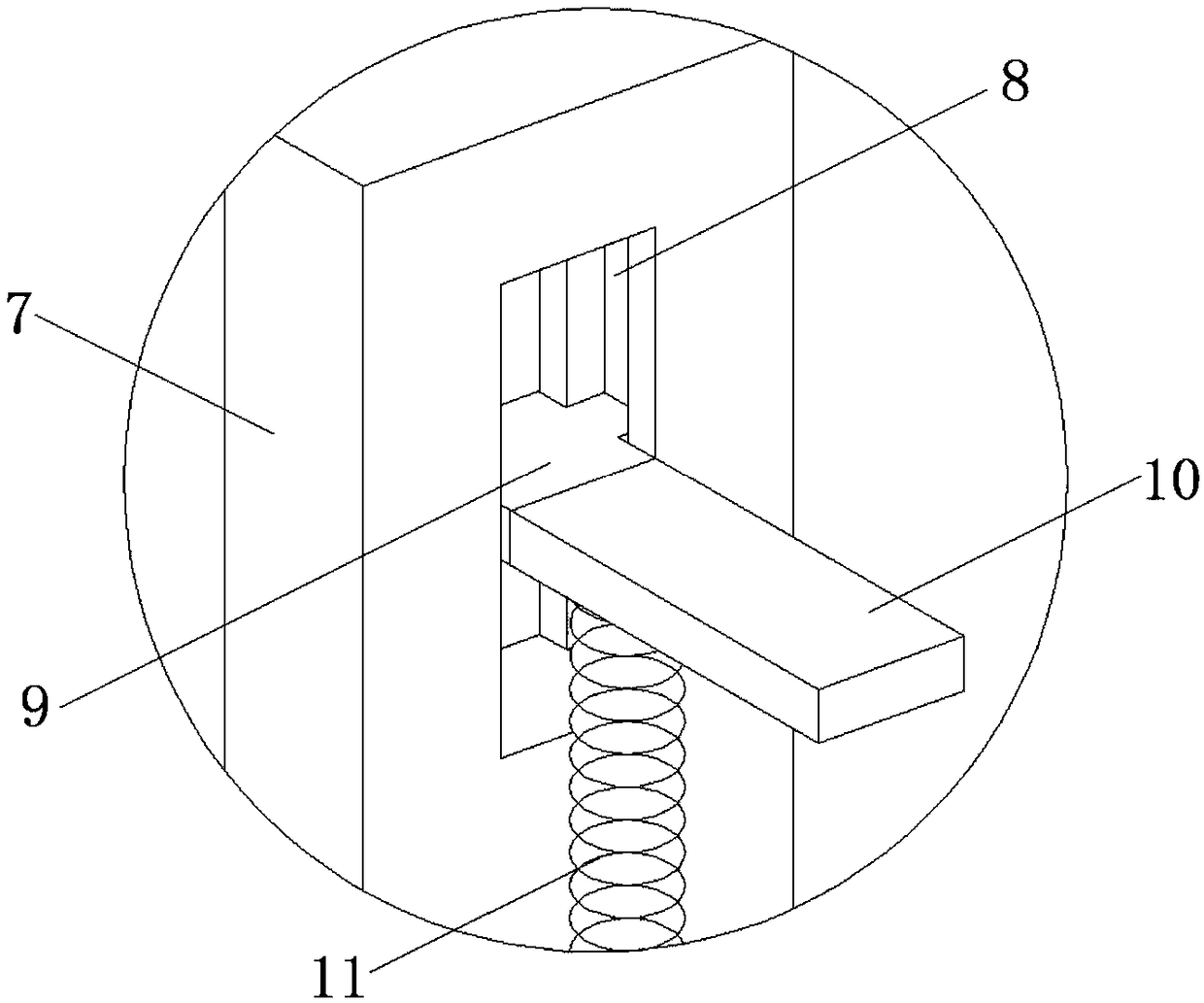 Steel grid rod assembling type replacing device