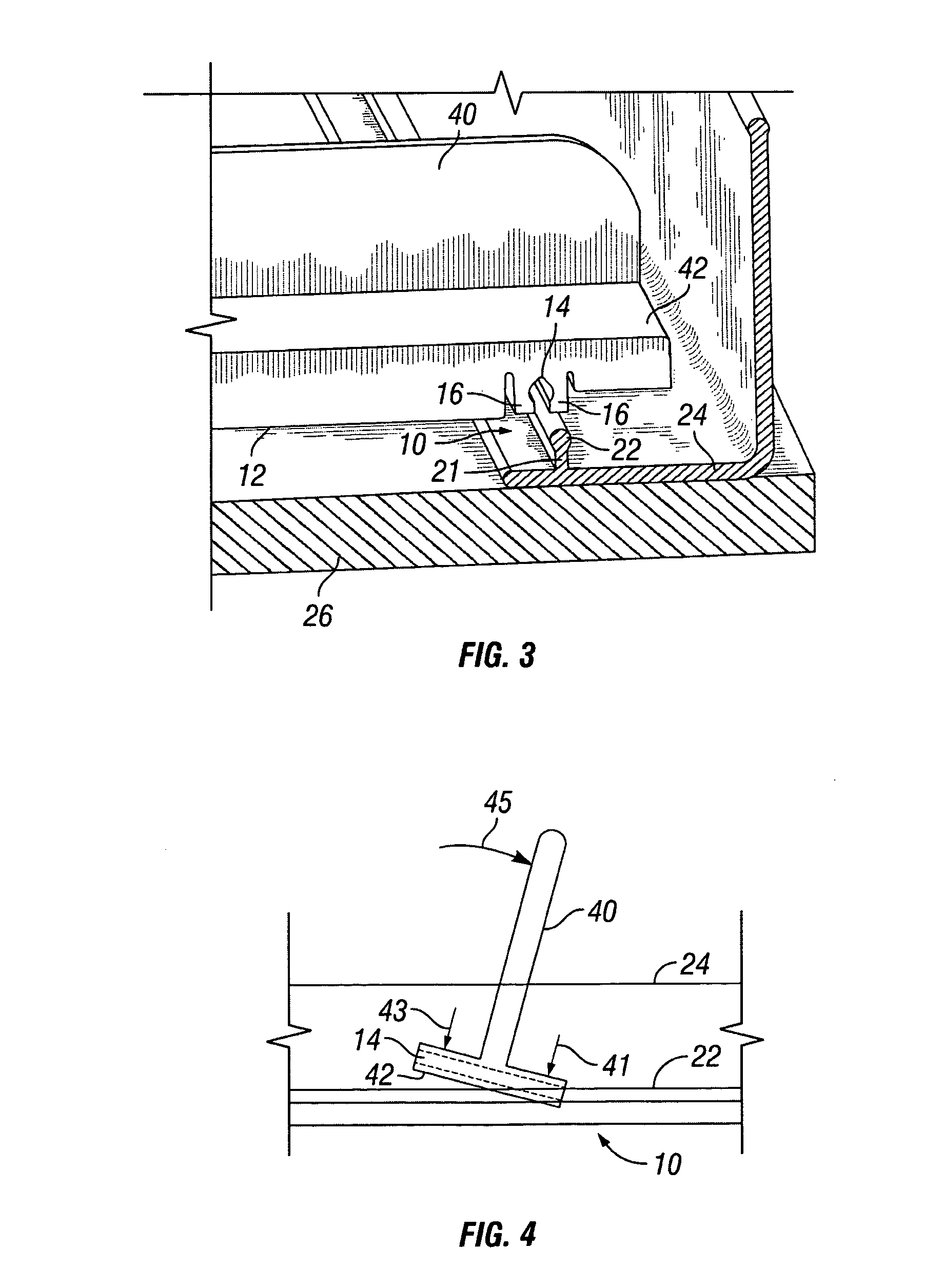 Slidable coupling components for shelf management systems