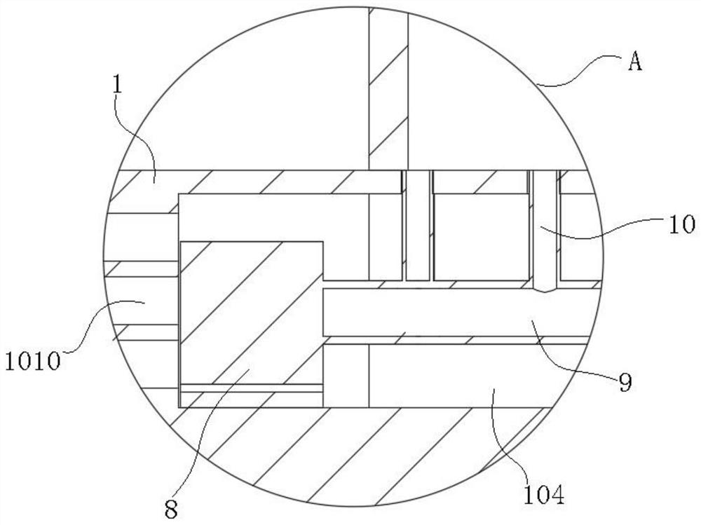 Mud filter pressing treatment device for ceramic production and processing, and using method thereof