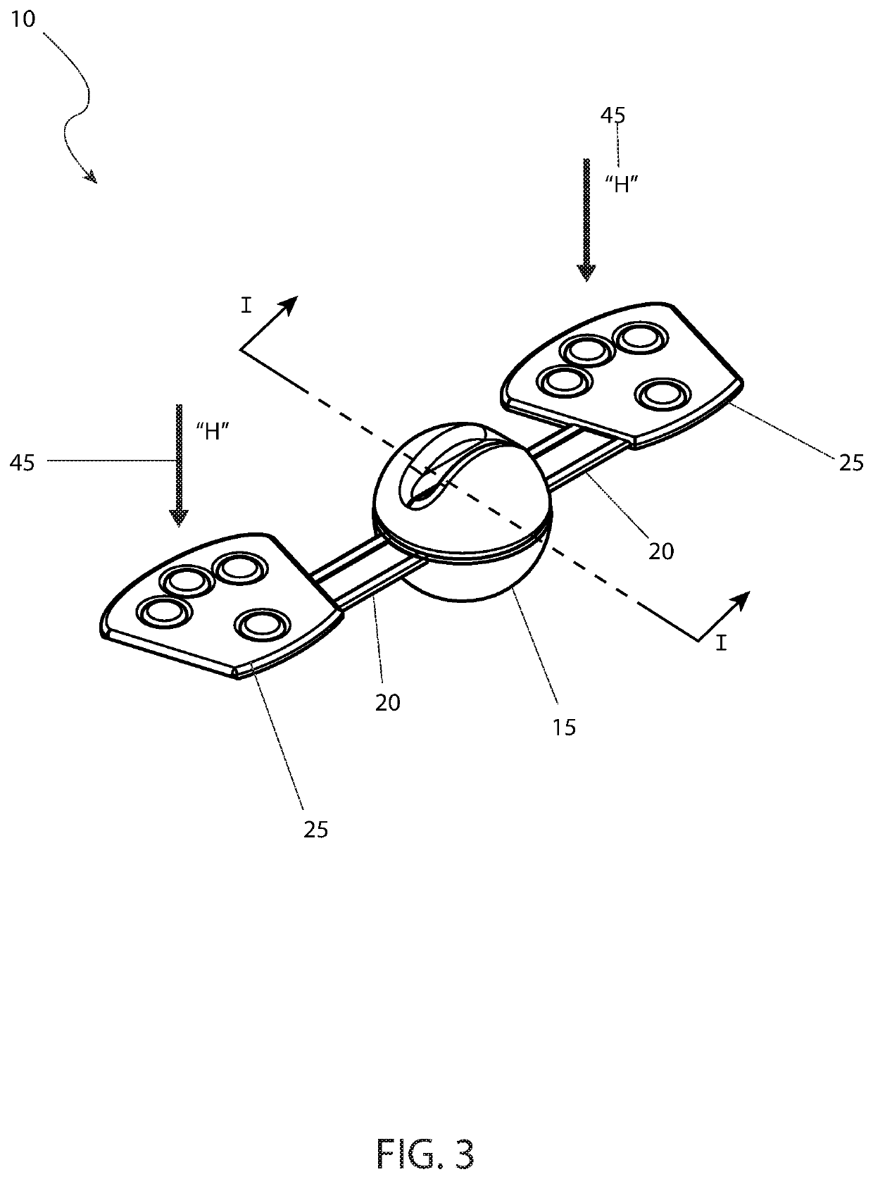 Bone holding device for an animal