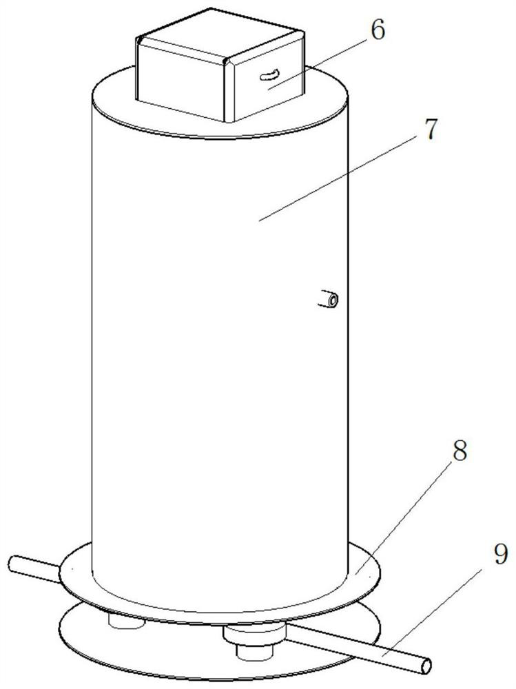 Machine vision-based static leveling instrument with inclination measuring function and measuring method thereof