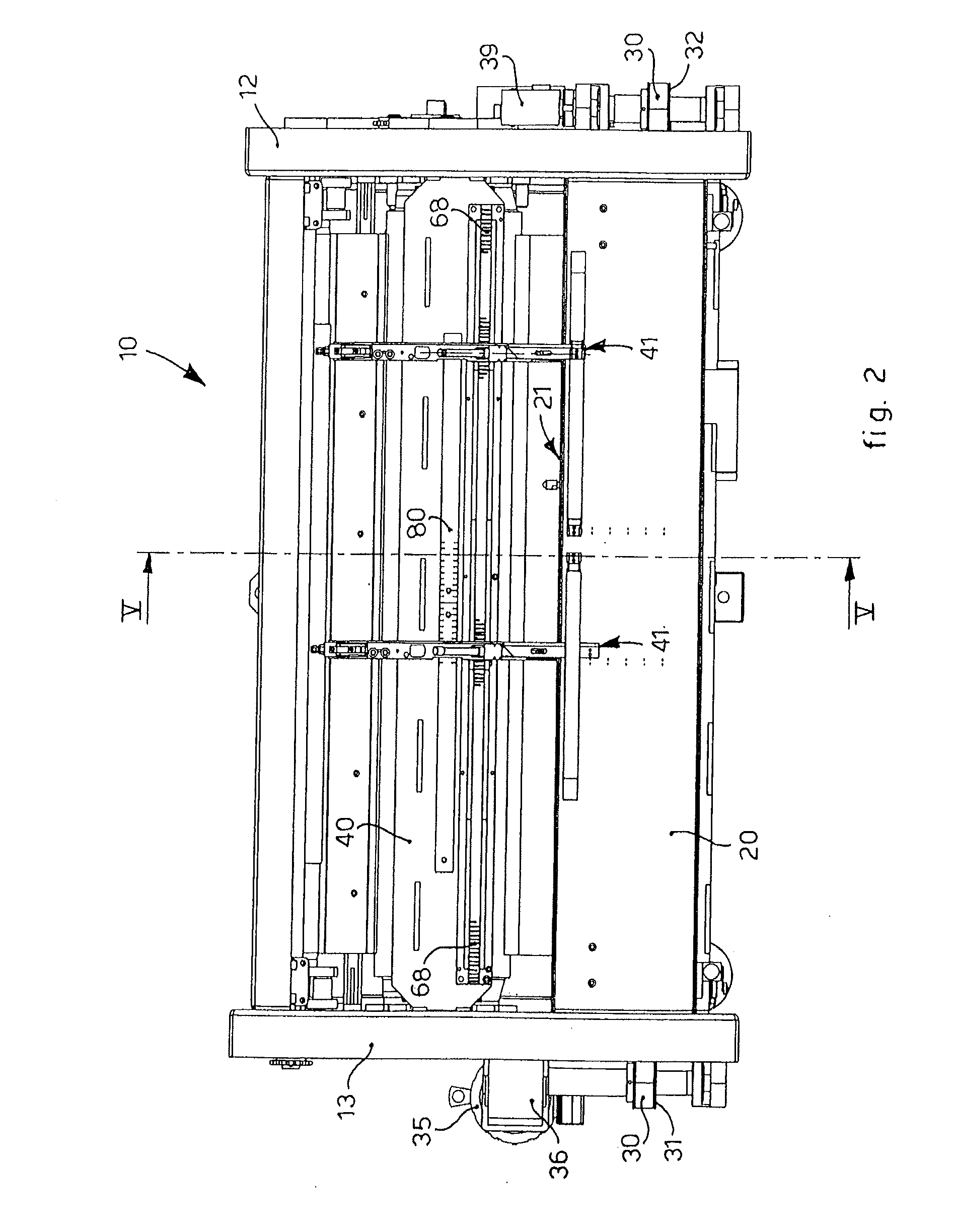 Machine for making packing boxes