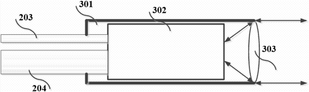 Optical fiber displacement sensing system-based displacement measurement signal analysis method