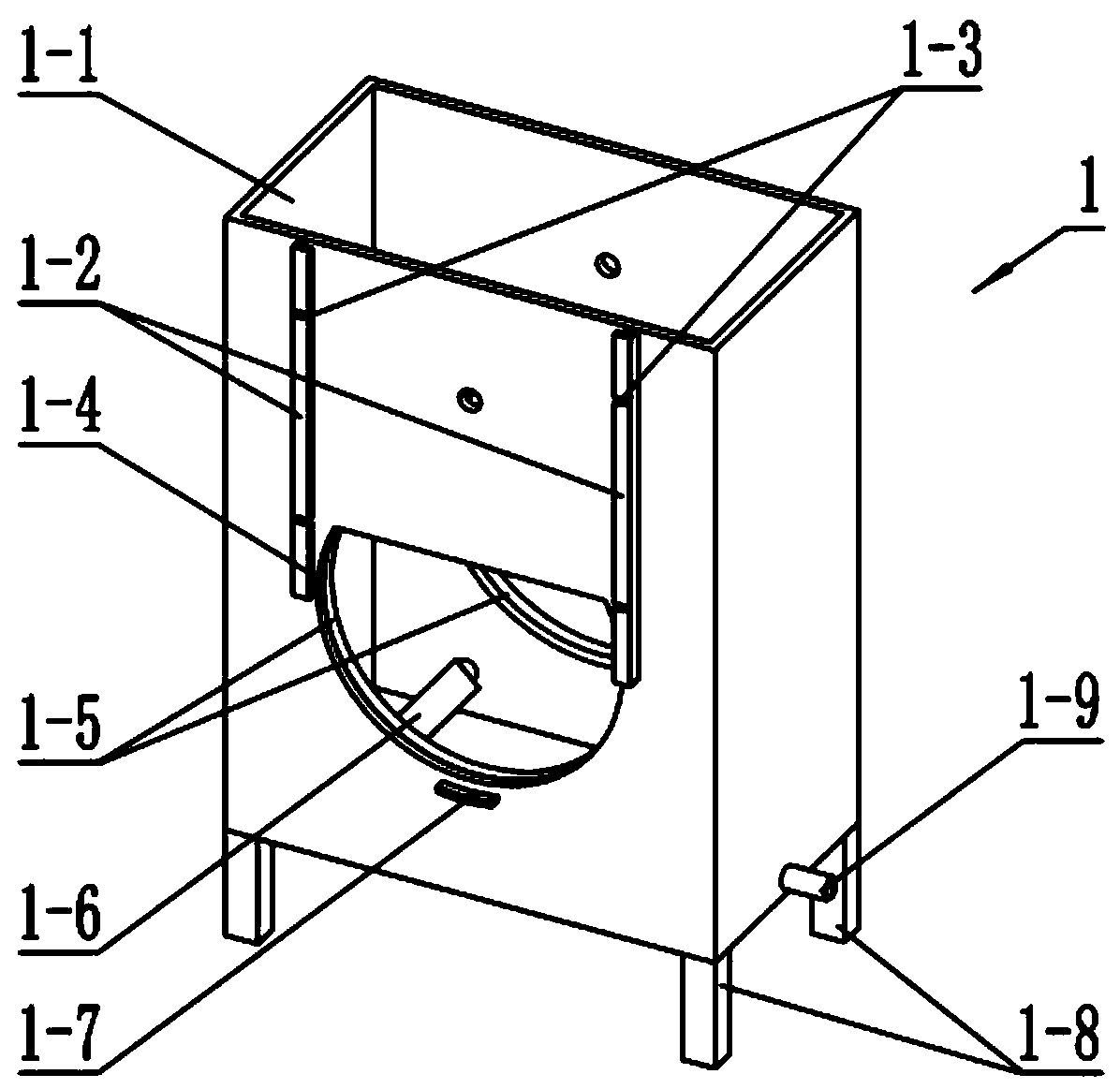 Medical instrument cleaning and drying device