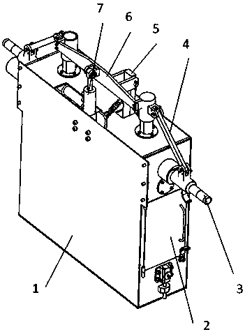 An automatic injection and filling device for resin anchoring agent