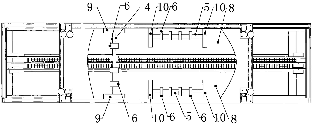 Sand blasting machine and method for removing burrs and air marks of plastic products by using the sand blasting machine