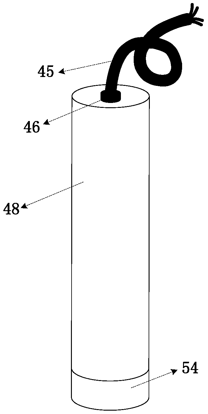 Dual-channel optical fiber turbidity measurement method and sensor