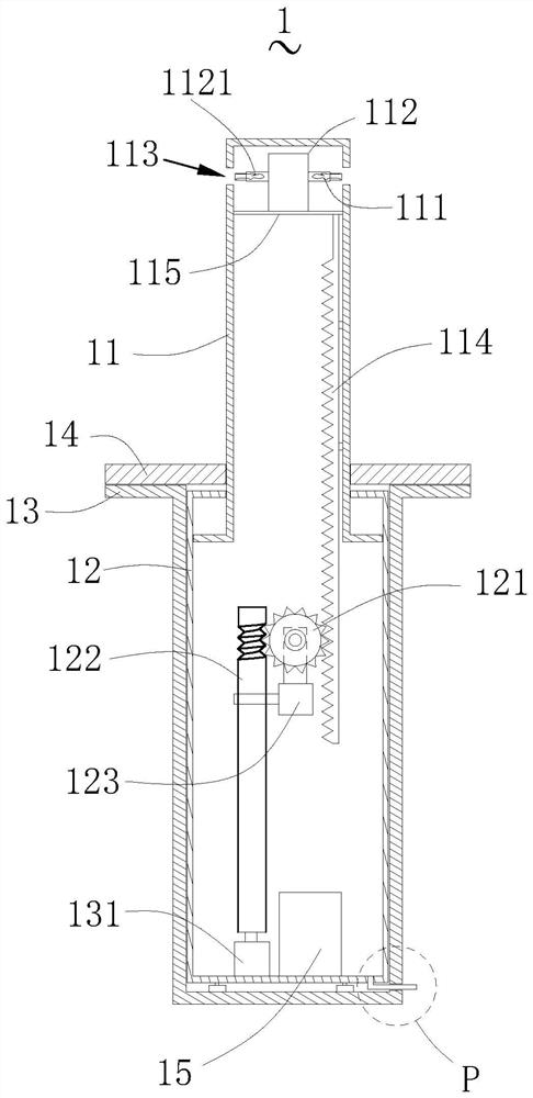 Intelligent control lifting column