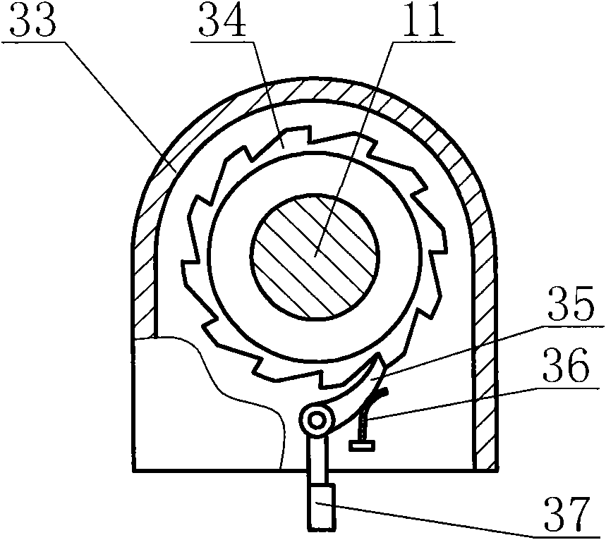 Folding gynecological-examination support