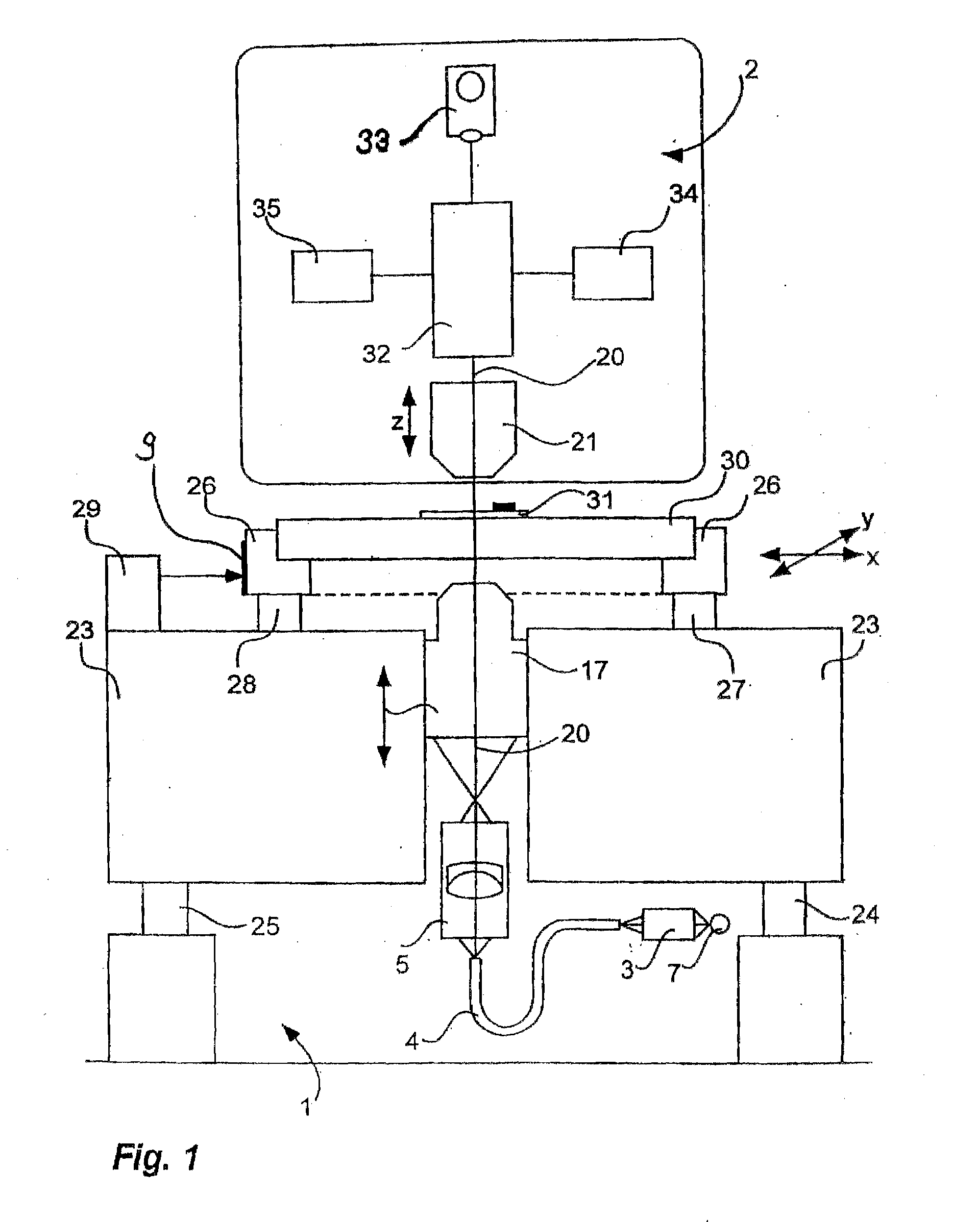 Substrate support apparatus for use in a position measuring device