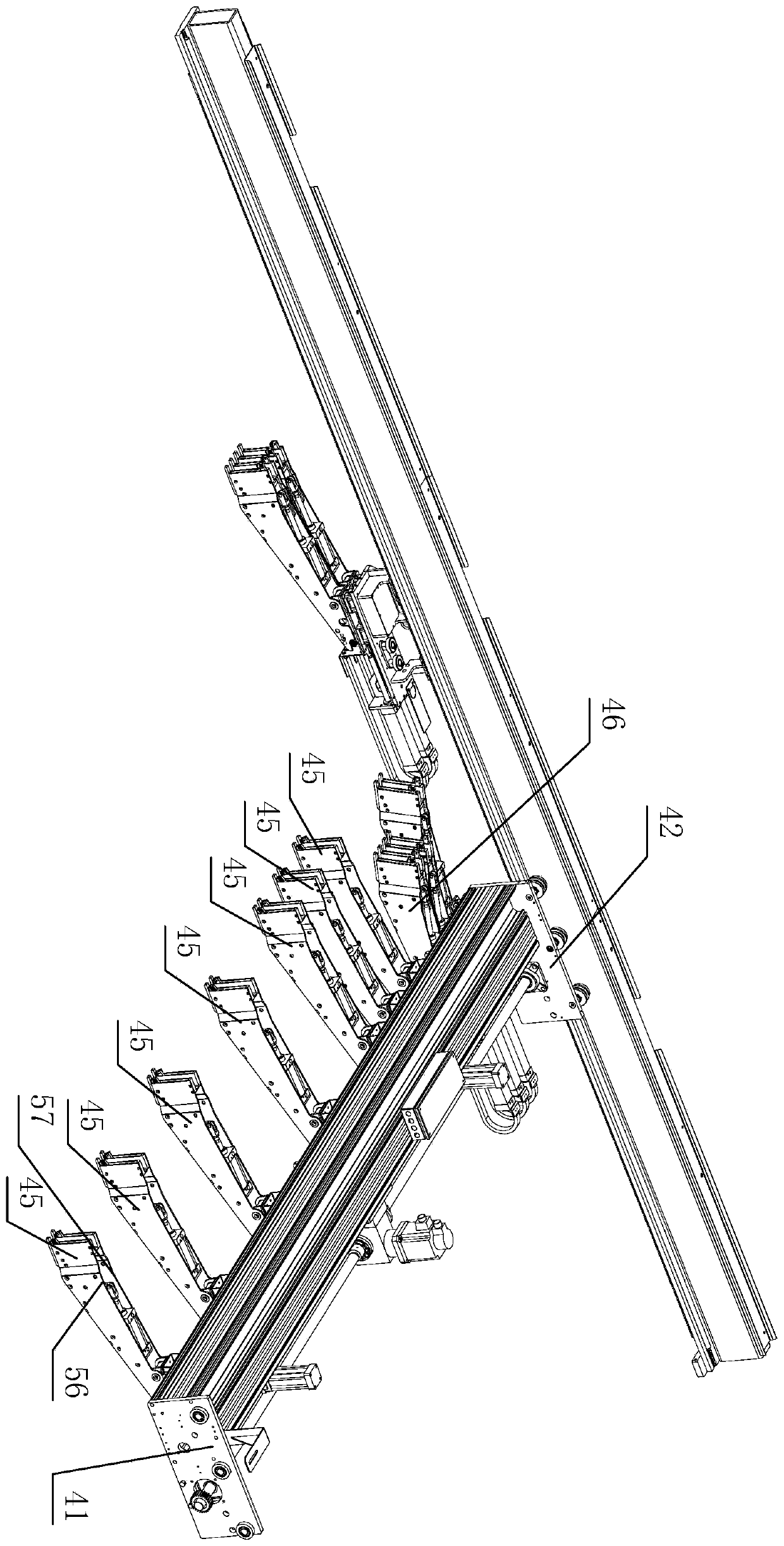 High-speed computer plate cutting saw, control system and machining method