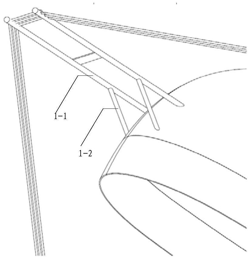 Fixed-wing unmanned aerial vehicle time domain aviation electromagnetic exploration system