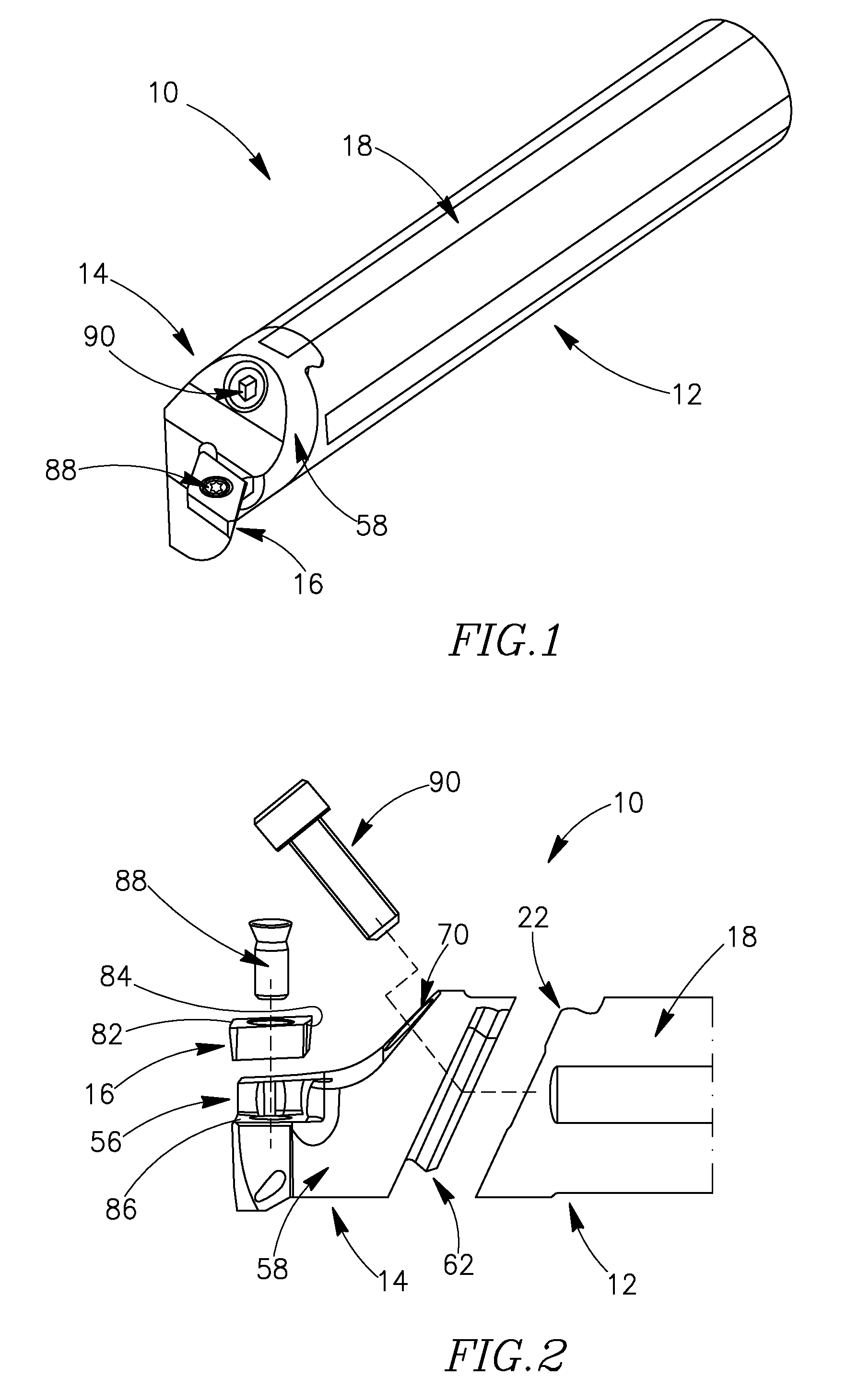 Cutting Tool Assembly and Tool Holder Therefor