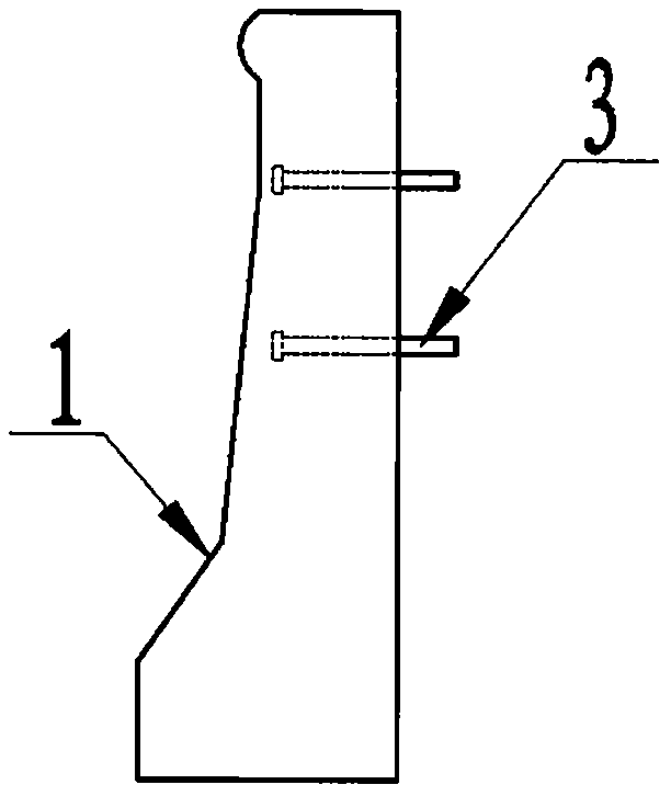 Roadbed concrete guard bar reuse construction method