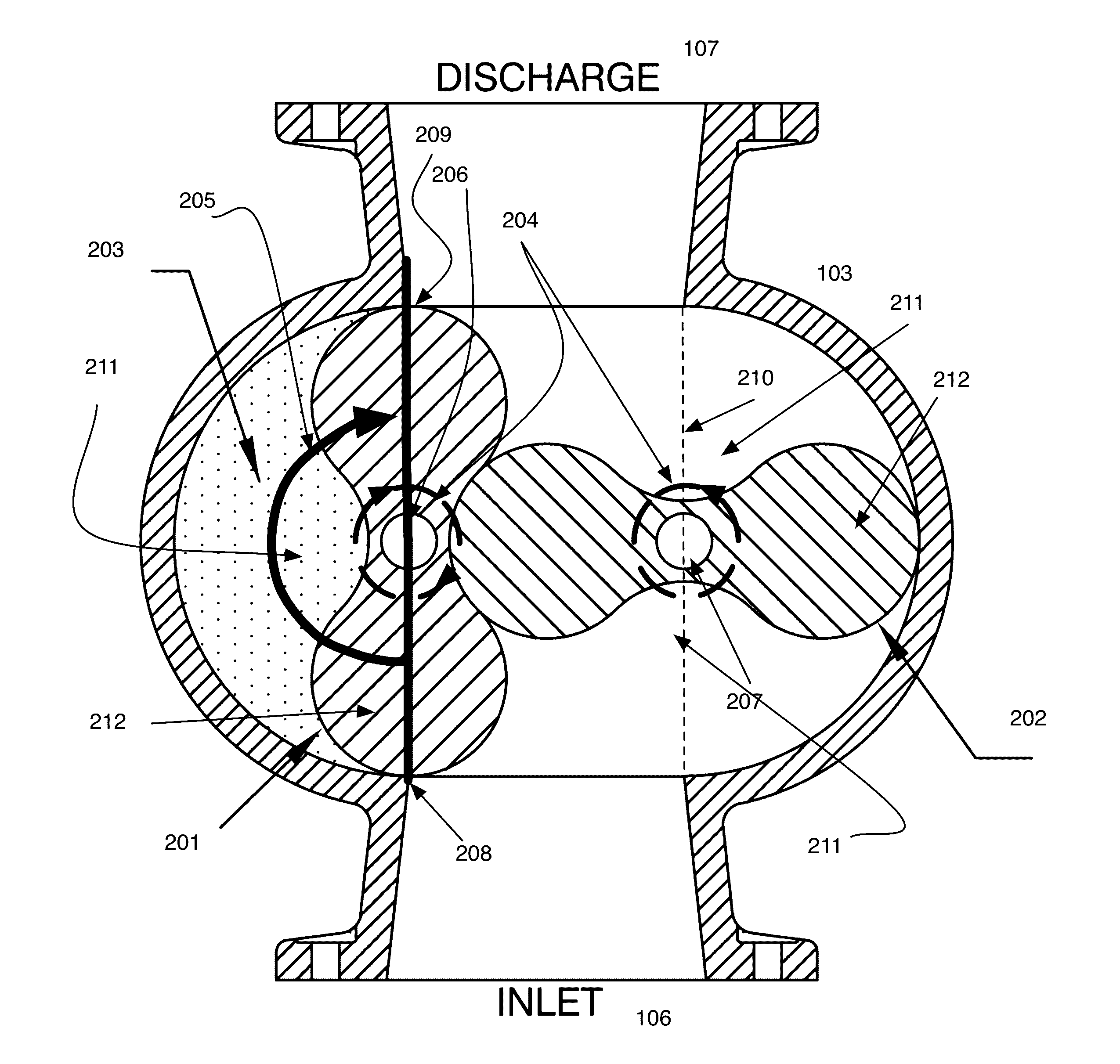 Multiple Segment Lobe Pump